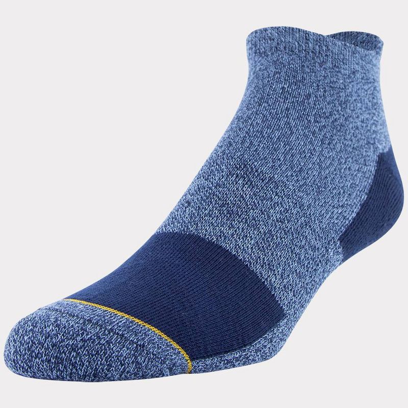 Signature Gold by GOLDTOE Men's 3pk Casual GT Colorblock Tab Socks - 6-12.5