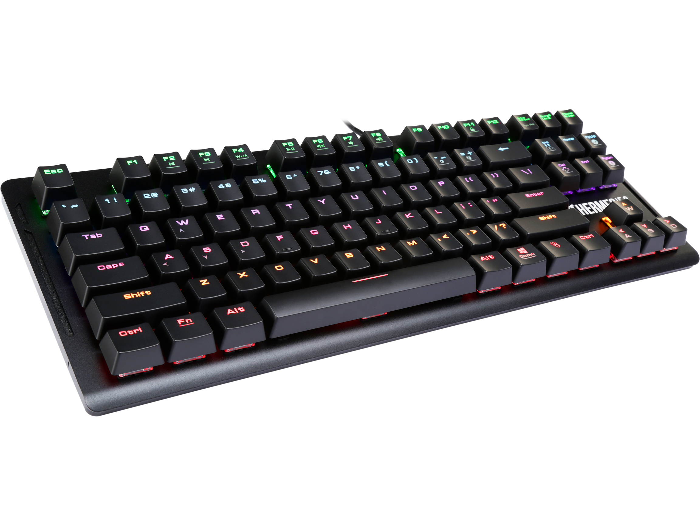 Gamdias Ares P1 Membrane Gaming Keyboard, Multi Color Lighting