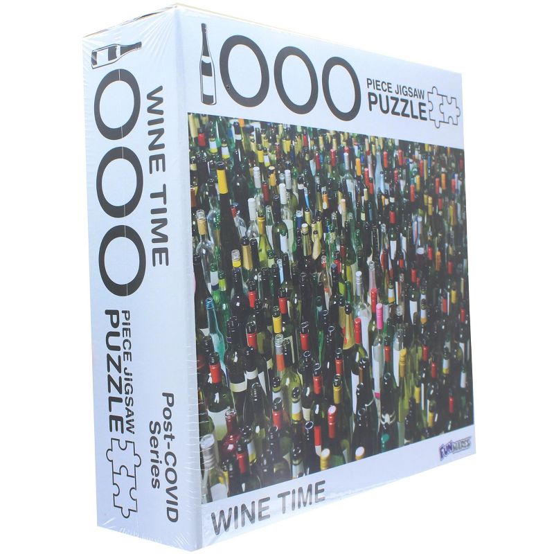 Funwares Wine Time Puzzle 1000 Piece Jigsaw Puzzle