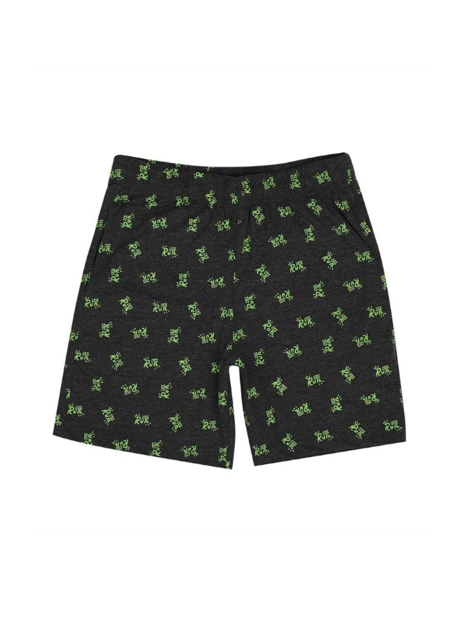Proteens Kids Grey Printed Shorts