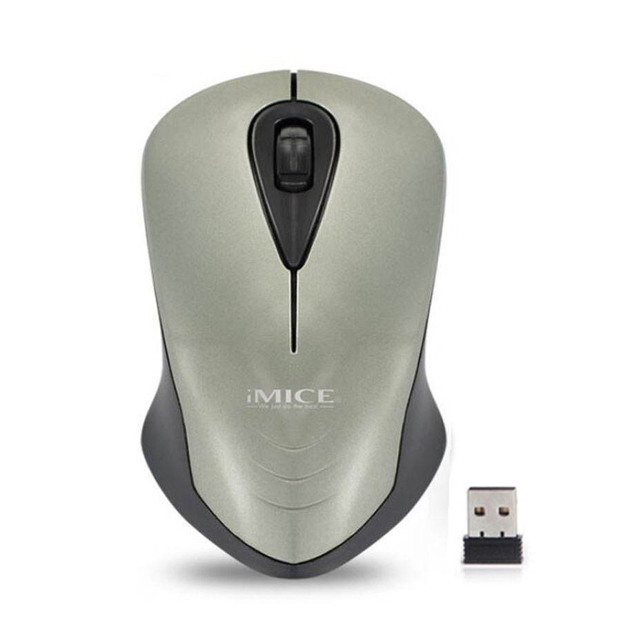 Fashion Cool Durable 2.4GHz 10-Meter Wireless 4-Color 1200-DPI Optical Mouse for Home & Office & Computer & Game