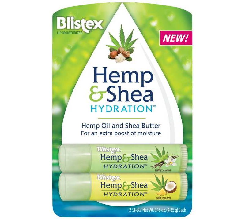 Blistex Hemp and Shea Hydration - 0.3oz