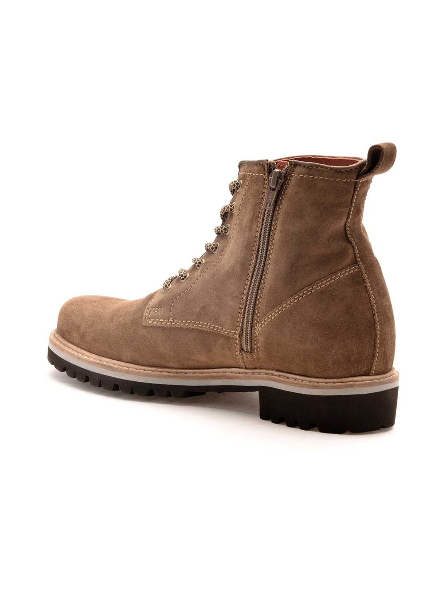 Ruosh Men's Tan Derby Boots