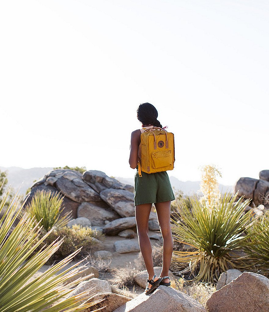 Fjallraven Kanken Water-Resistant Cotton Zipper Convertible Backpack