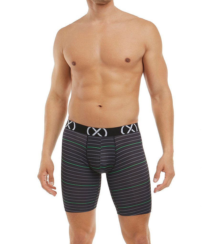 2(X)IST Sport Boxer Brief Stripe 3-Back