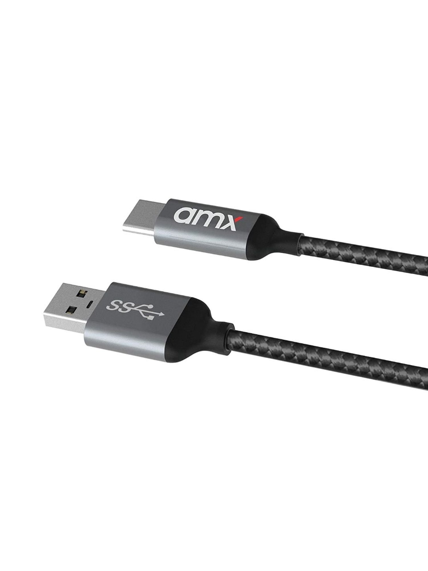 AMX Type-C USB 3.1 Gen 1 to USB-A Cable 2M (Grey)
