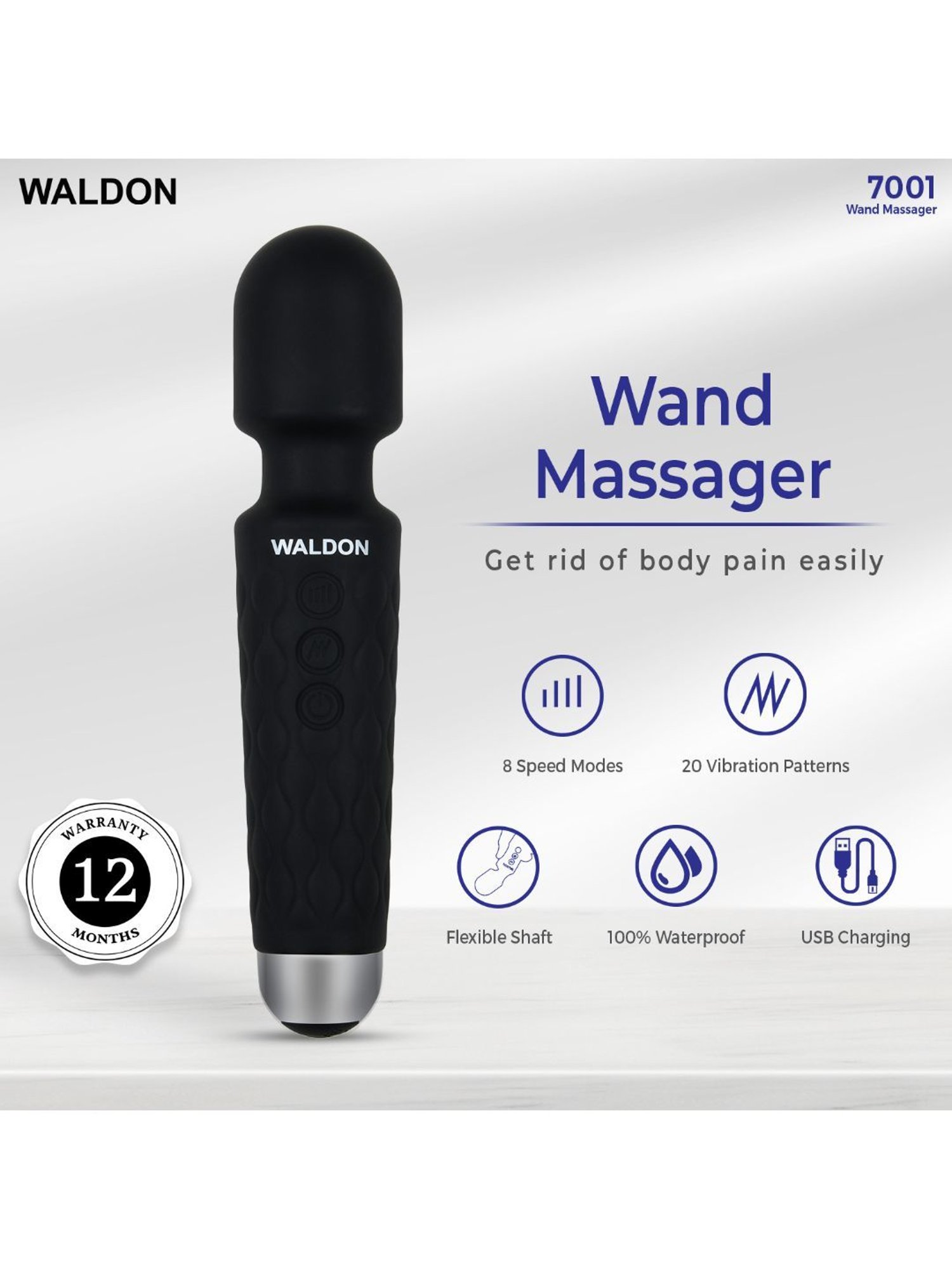 Caresmith Bloom Rose Quartz Gua Sha Face Massage Tool for Women, Battery Powered (Rose Quartz)