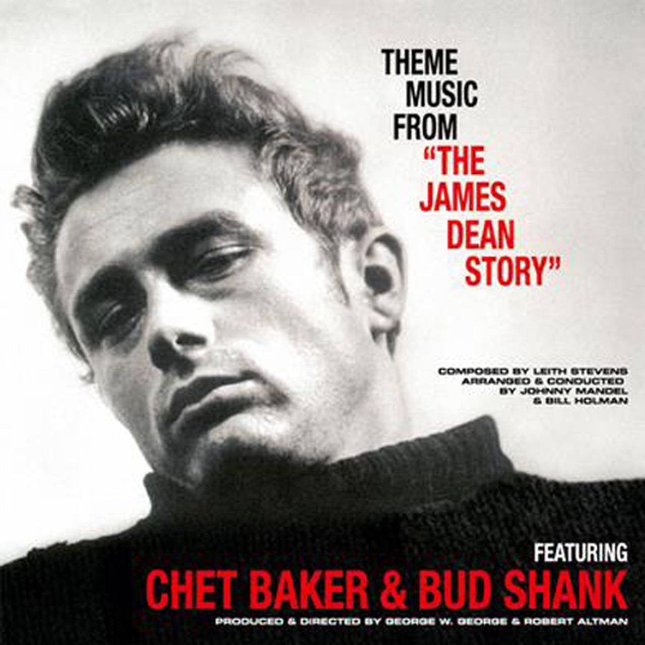 Chet Baker & Bud Shank Theme Music From The James Dean Story Import LP (Vinyl)
