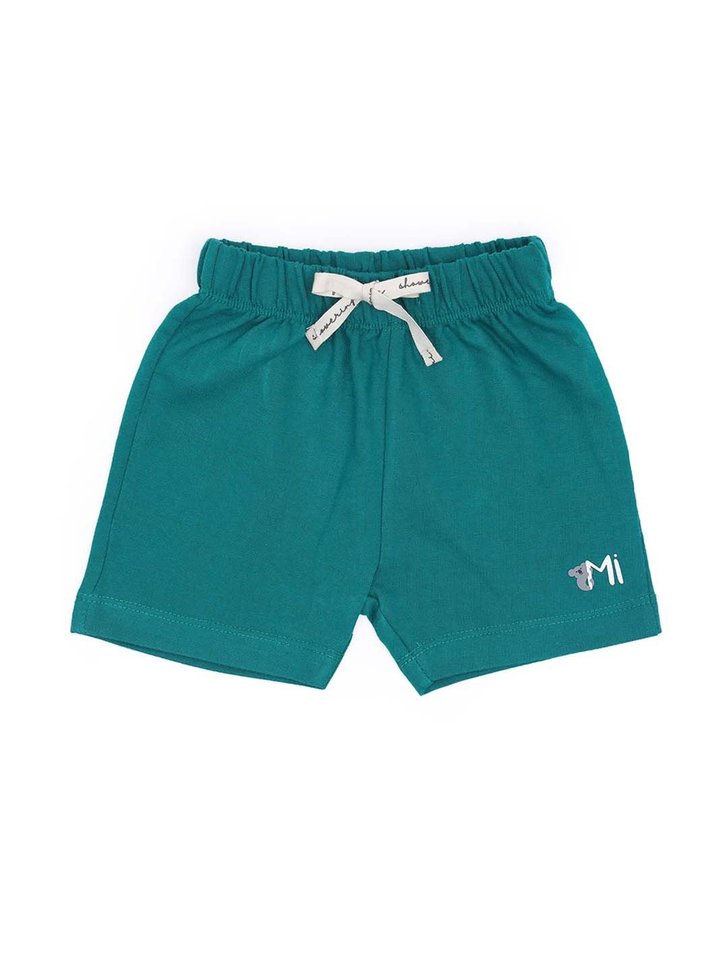 MiArcus Kids Multicolor Cotton Shorts - Pack of 2