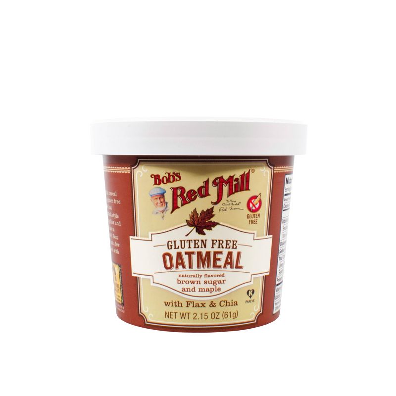 Bob's Red Mill Gluten Free Brown Sugar and Maple Oatmeal - 2.15oz