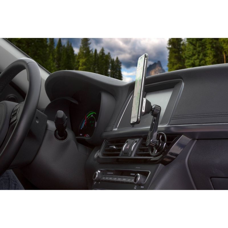 MYBAT Car Dash Air Vent Or Windshield Holder Mount Dock Compatible With Mobile Cell Phones
