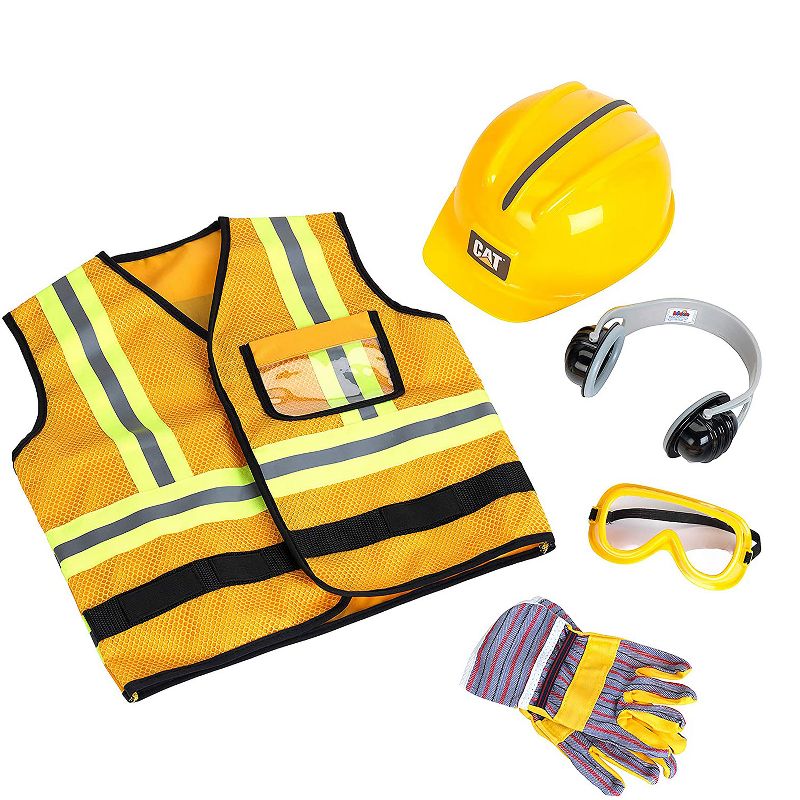 Theo Klein Bosch Jumbo Workbench Workstation Premium Children's Toy Toolset with Construction Worker Costume Set for Ages 3 Years and Up