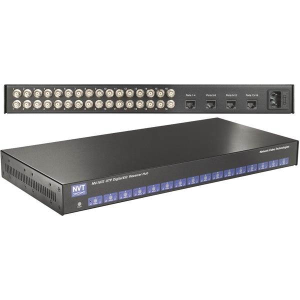 NV-1672 NVT (NETWRK VDO TECHNOLOGIES) 16-CHANNEL DIGITALEQ HUB