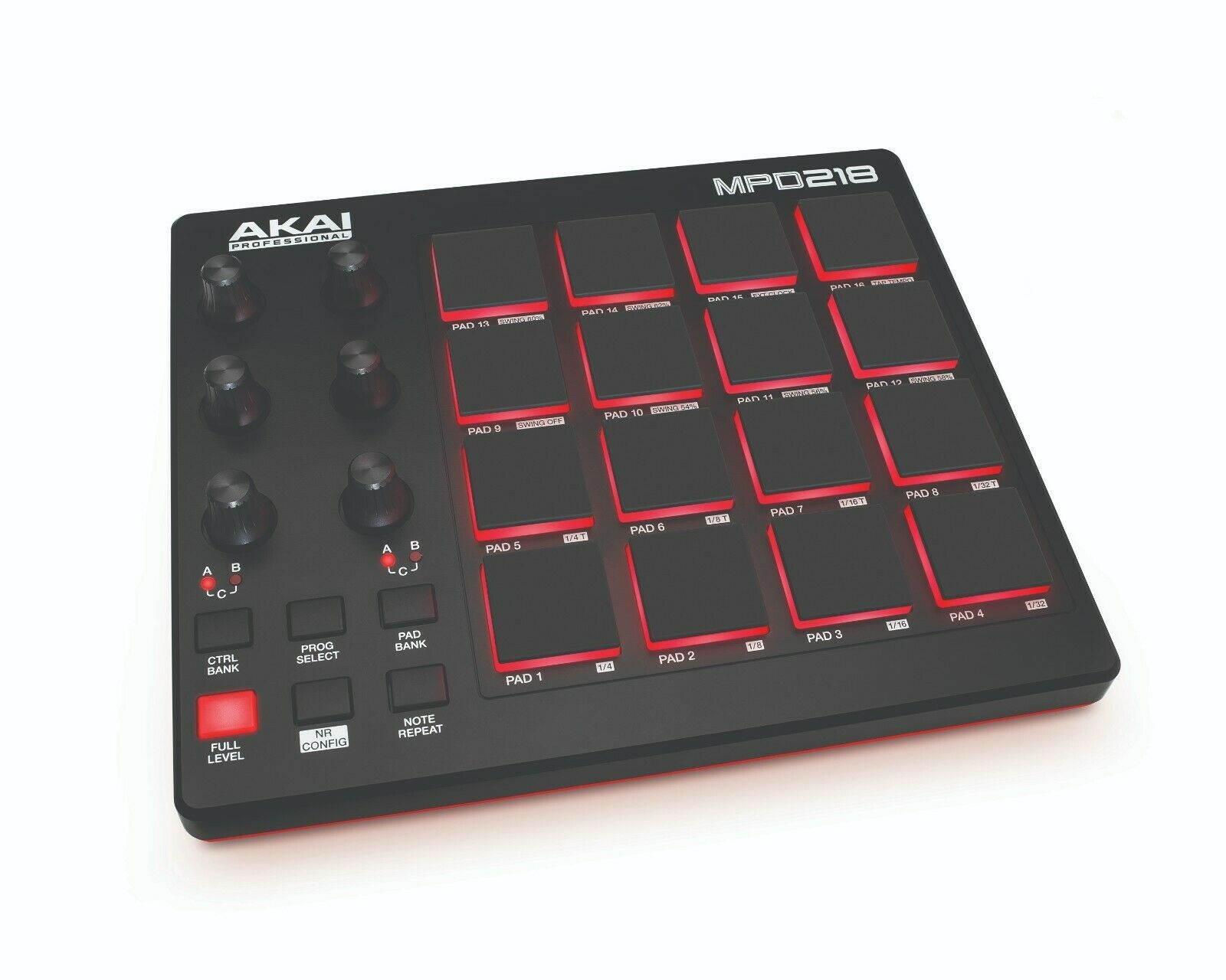 Akai Professional MPD218 Midi Drum Pad Controller with 16 MPC Pads