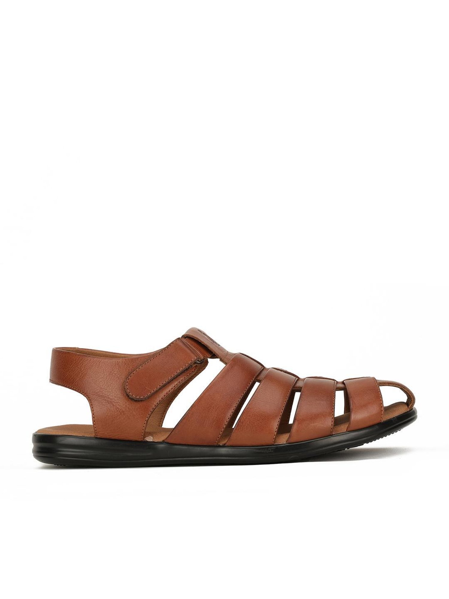 Hush Puppies by Bata Men's Tan Fisherman Sandals