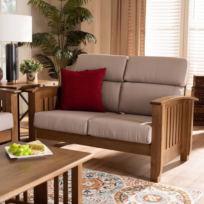 Ali Upholstered Loveseat Dark Shadow Blue - HOMES: Inside + Out