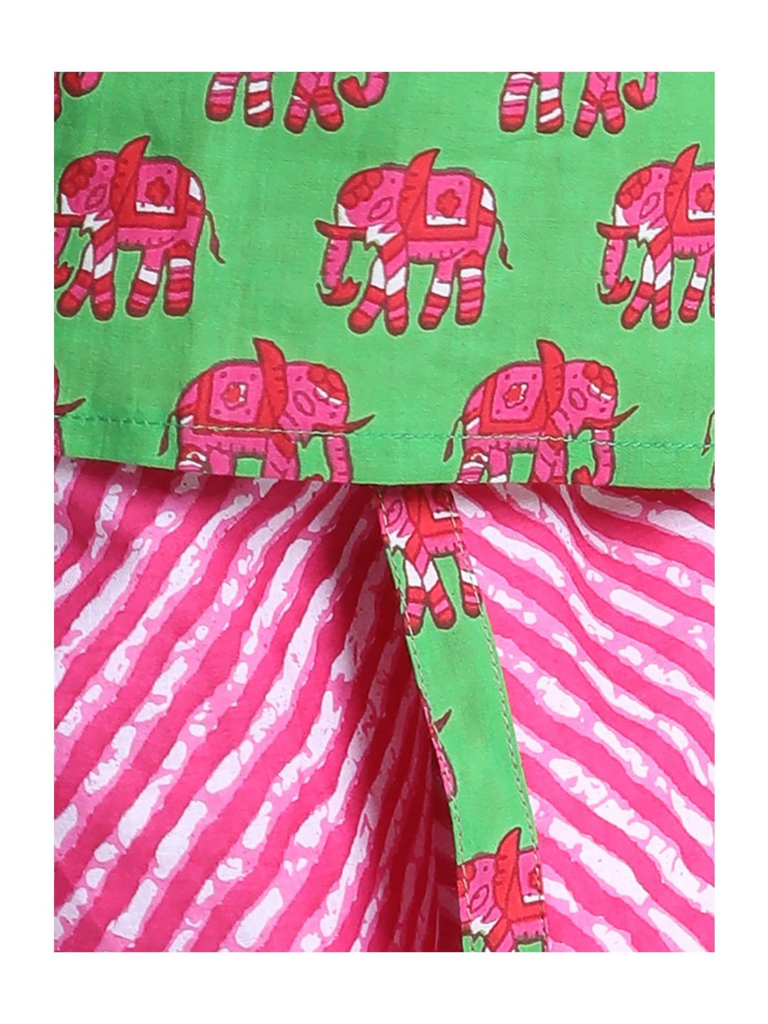 Nino Bambino Kids Navy & White Checks Kurta with Pyjama