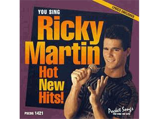 Pocket Songs Karaoke CDG #1421 - Ricky Martin - Hot New Hits