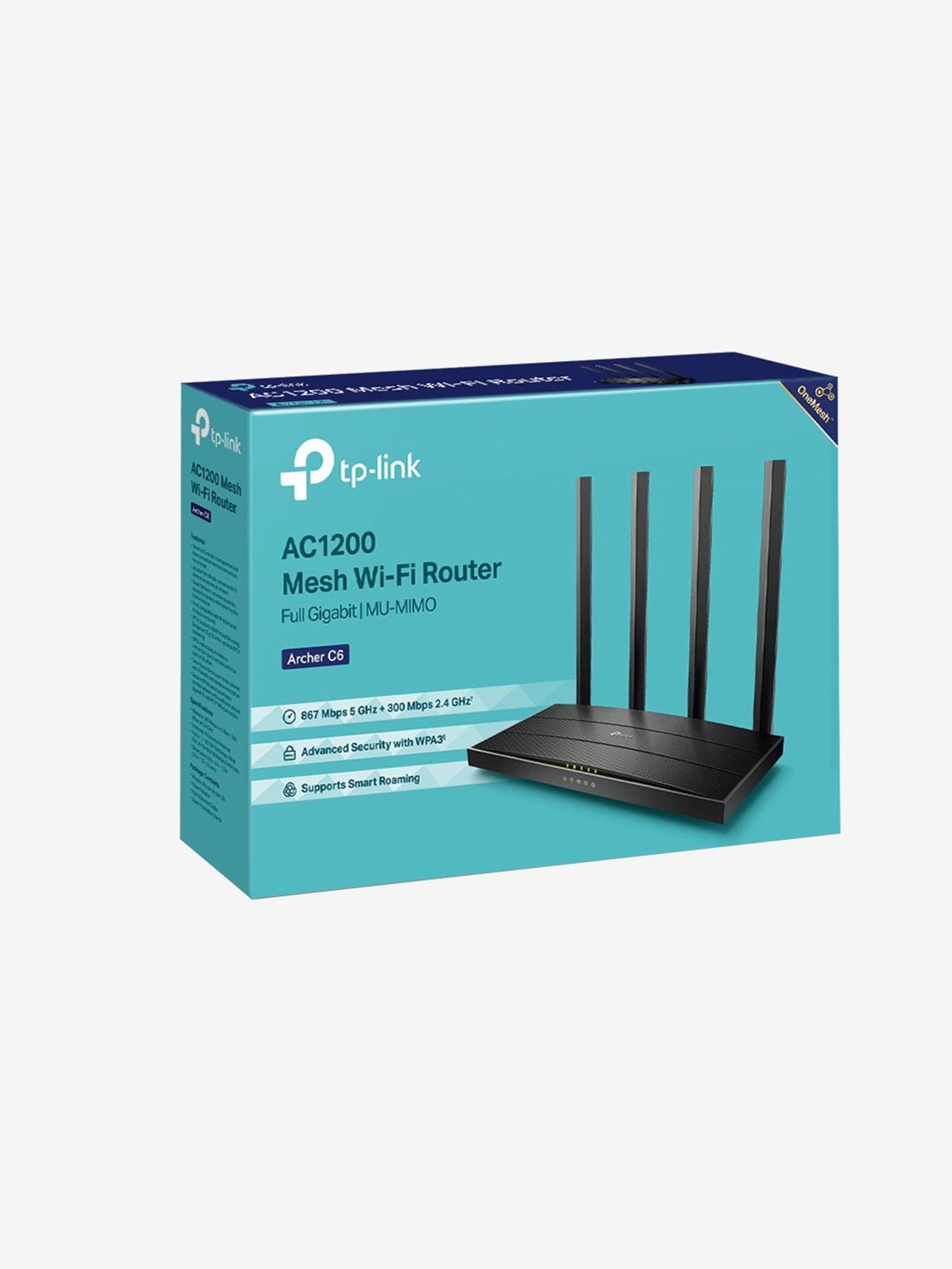 Tenda AC21 AC2100 Dual Band Wireless Gigabit Router (Black)