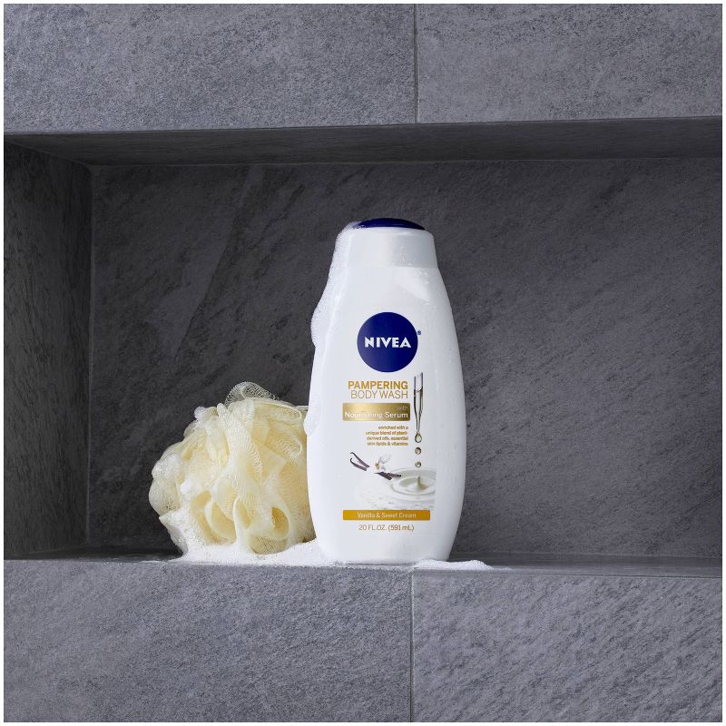 NIVEA Pampering Body Wash Vanilla & Sweet Cream - 20 fl oz