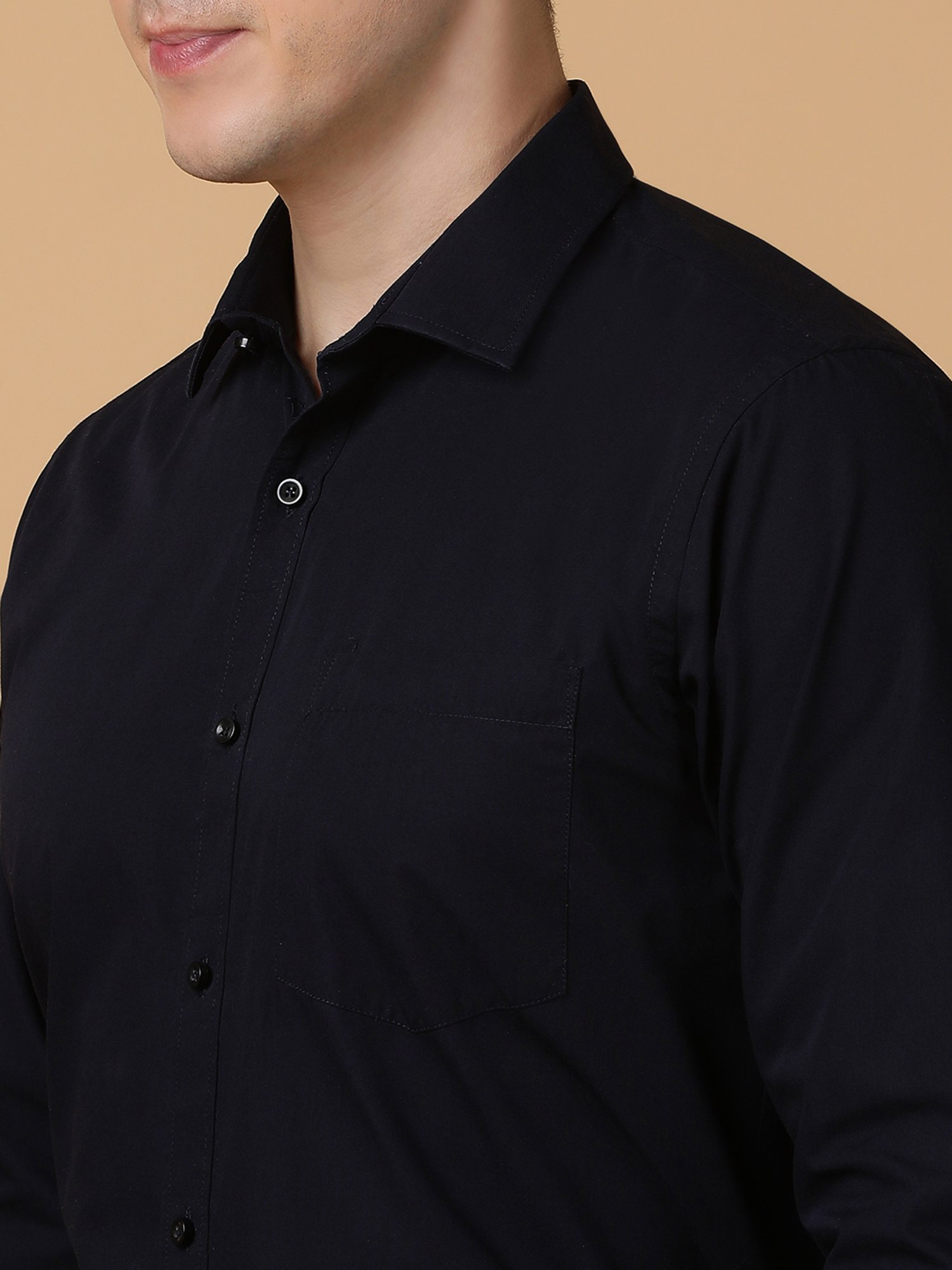 TABARD Dark Navy Regular Fit Shirt