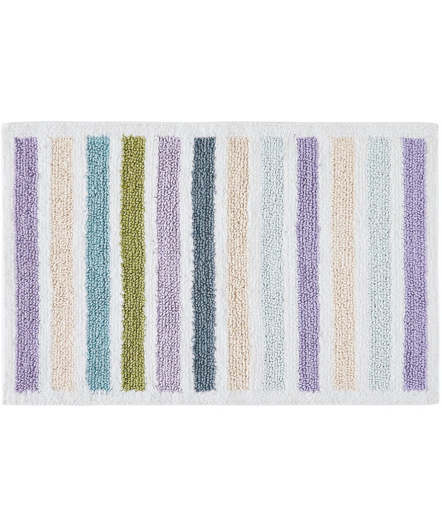 kate spade new york Stacked Stripe Bath Rug