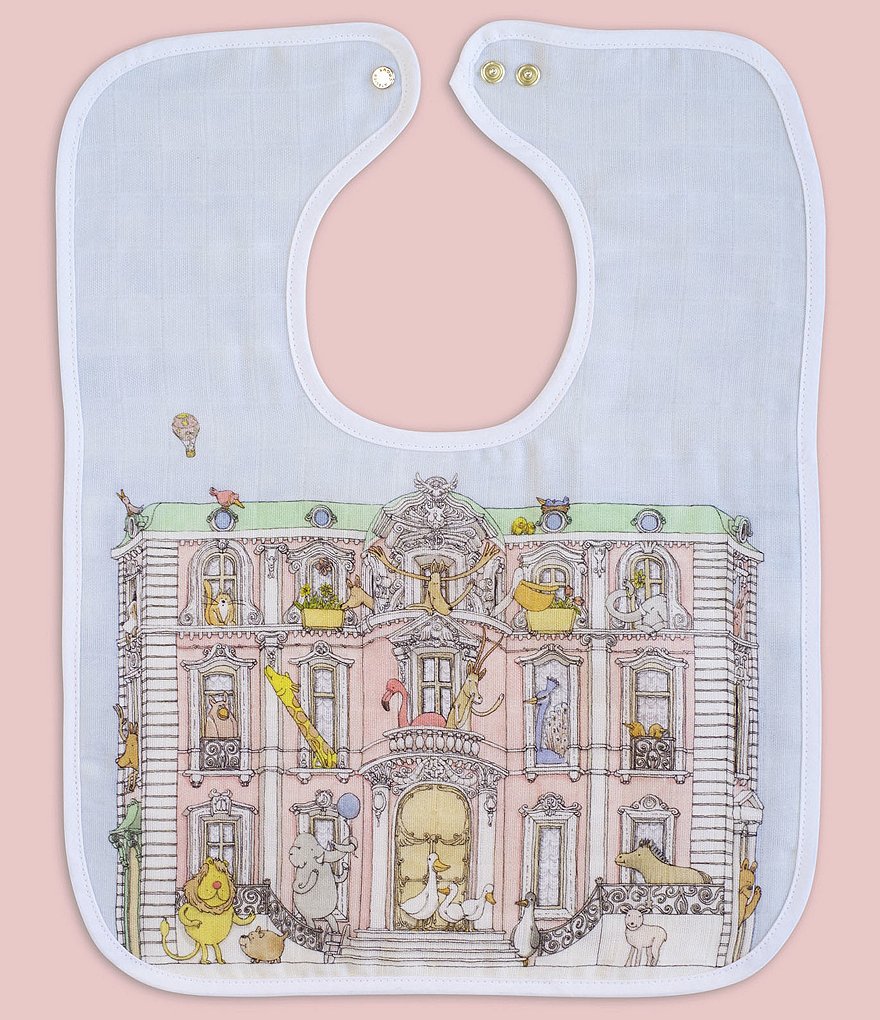 Atelier Choux Paris Organic Cotton Large Toddler Monceau Bib