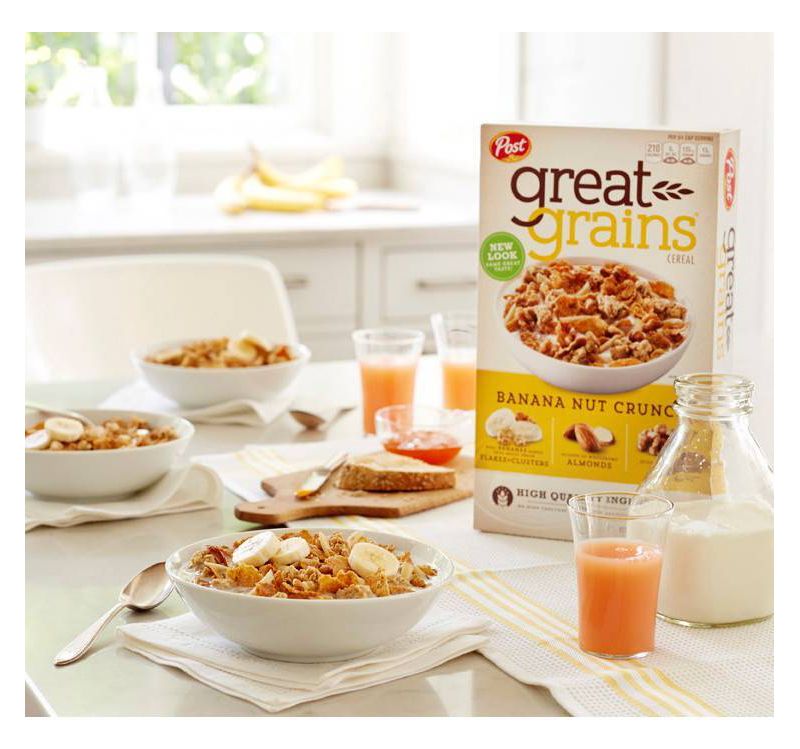 Great Grains Banana Nut Crunch Breakfast Cereal - 15.5oz - Post