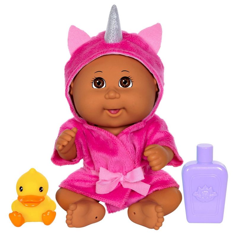 Cabbage Patch Kids 9" Basic Tiny Newborn Bubble N' Bath Unicorn Robe