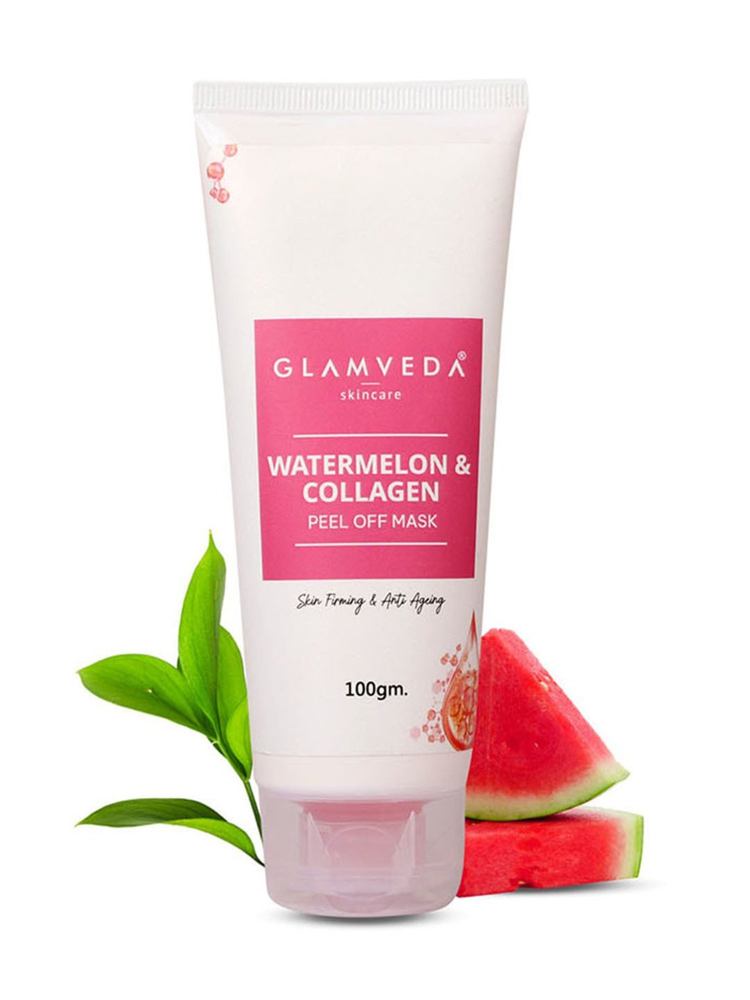 Glamveda Watermelon and Collagen Peel Off Mask - 100 gm