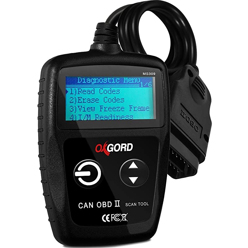Scanner Code Reader Car Diagnostic Tool - OBD 2 Check Engine Light Scan Auto Computer Readers with Reset - OBD-II Automotive Tools Sensor ABS Car Accessories for Automobiles Diagnostics Scanners