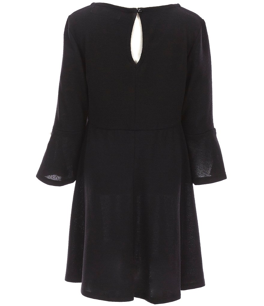 Rare Editions Big Girls 7-16 Tie-Dye Pleated Chiffon Maxi Dress