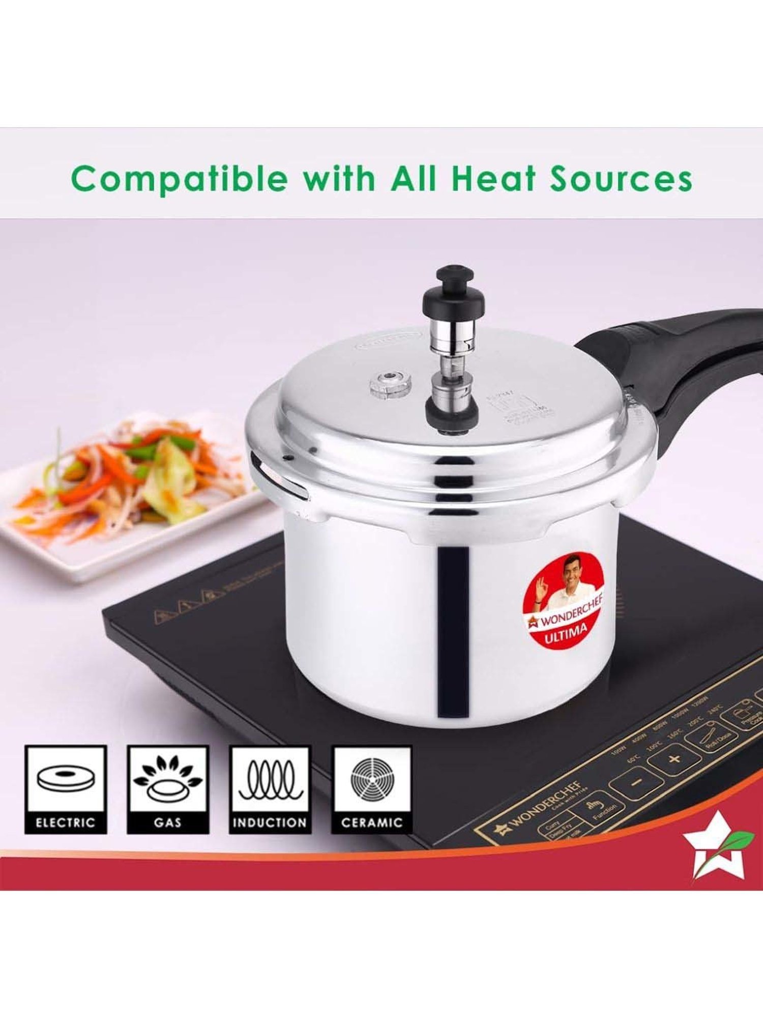 Wonderchef Ultima Outer Lid Pressure Cooker