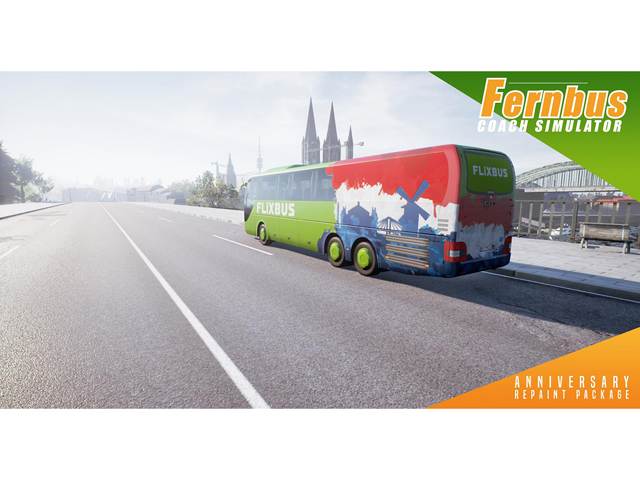 Fernbus Simulator - Anniversary Repaint Package [Online Game Code]