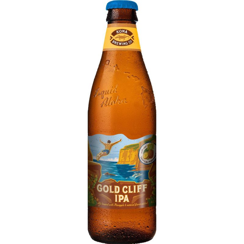 Kona Gold Cliff IPA Beer - 6pk/12 fl oz Bottles