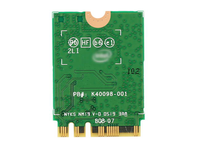 2400Mbps WiFi 6 M.2 Key E For Intel AX200 Dual Band Wireless Adapter, AX200NGW Bluetooth 5.0 Wi-Fi Network Card, 2.4Ghz/5Ghz, 802.11ac/ax, Support MU-MIMO, OFDMA, Support Windows 10 For Laptop Desktop