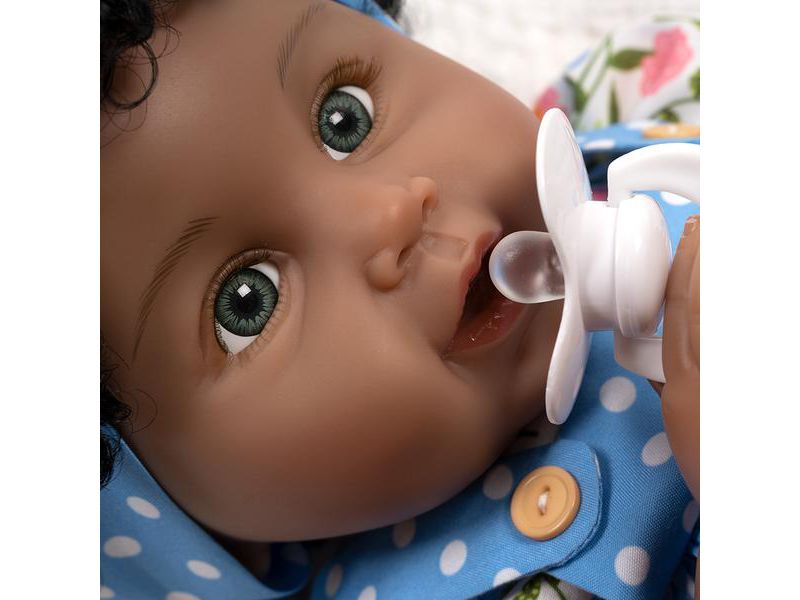 Paradise Galleries Realistic Toddler Girl Doll - Lucky Ducky, 20 inches in SoftTouch Vinyl, 6-piece Doll Gift Set