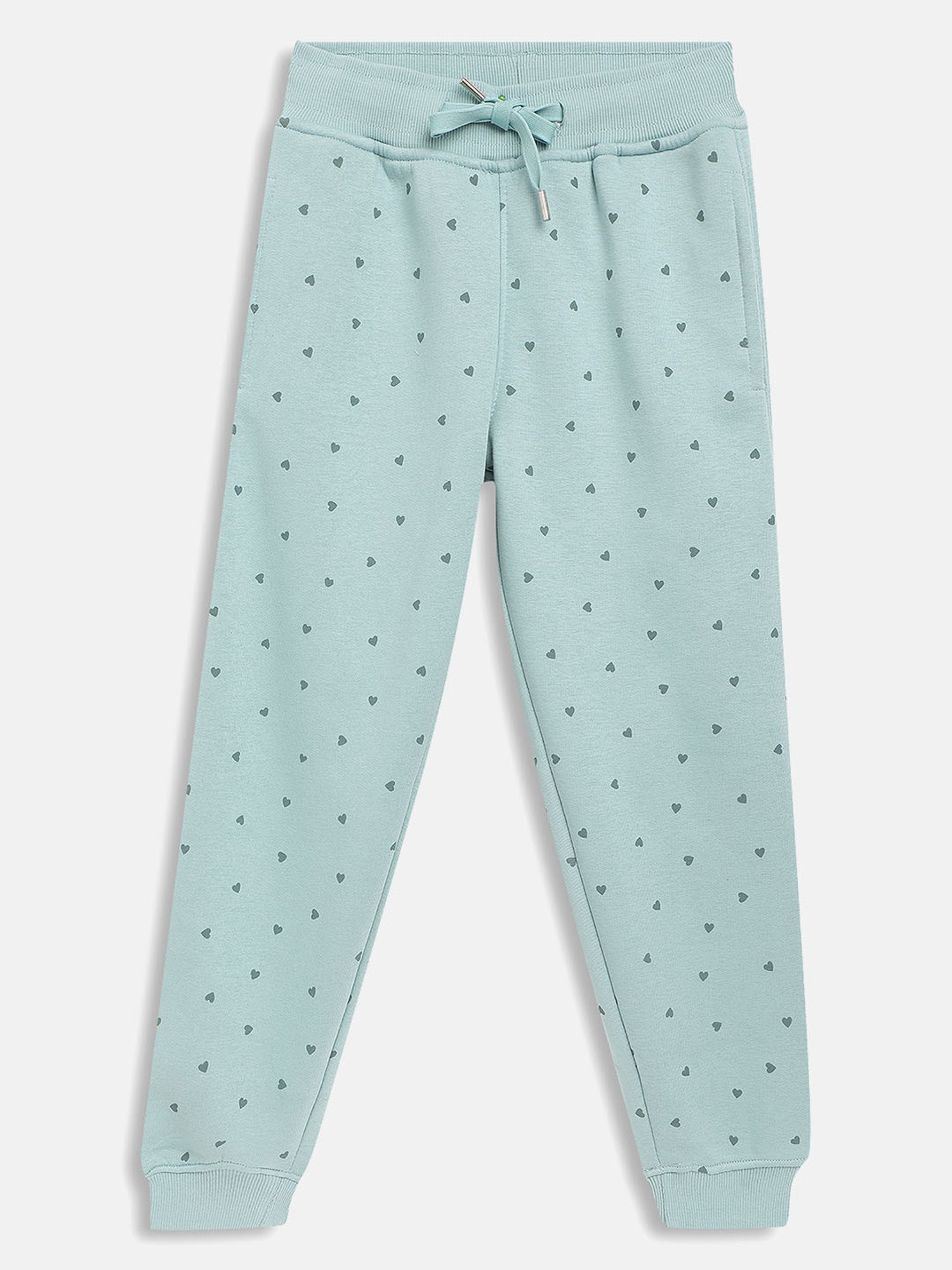 METTLE Kids Light Blue Printed Full Sleeves Sweatshirt with Joggers