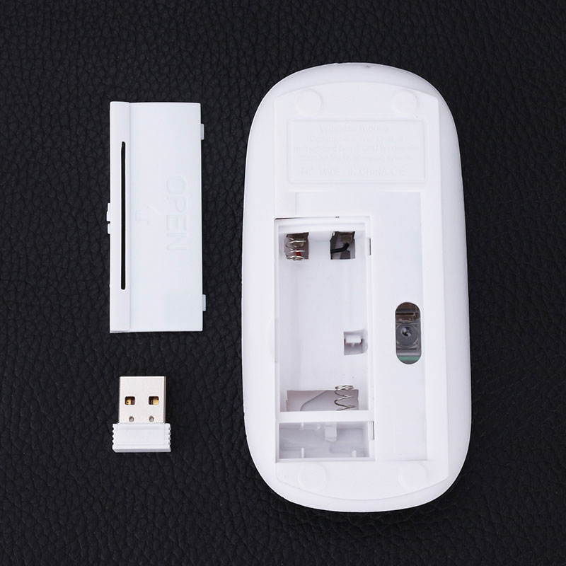 2.4ghz Scroll Wireless Mouse Ultra Slim USB 1600 DPI Optical Wireless Mouses For PC Laptop