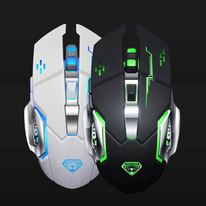 Q3 Portable Wireless Smart ABS 2.4GHz Rechargeable Silent Laptop Computer Mouse