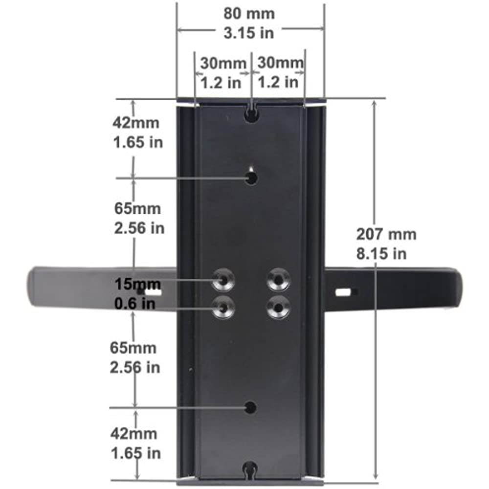 VideoSecu Universal Wall Mount Adjustable Shelf Bracket for DVD Player/ DVR/ Game Console/ VCR/ VCD/ DDS Receiver/ Blu-Ray/ Cable Box or other TV Audio Components Stand under LED LCD Plasma 1XU