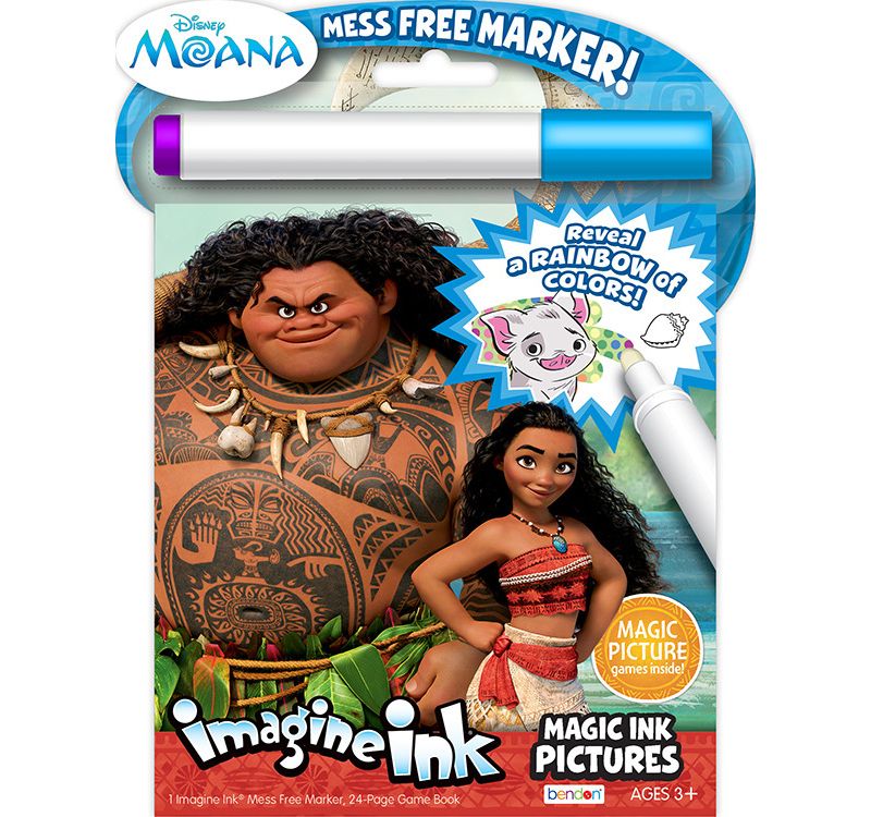Disney Moana Imagine Ink Magic Pictures
