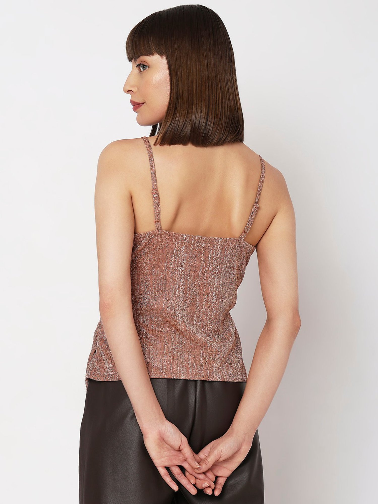Vero Moda Peach Regular Fit Top