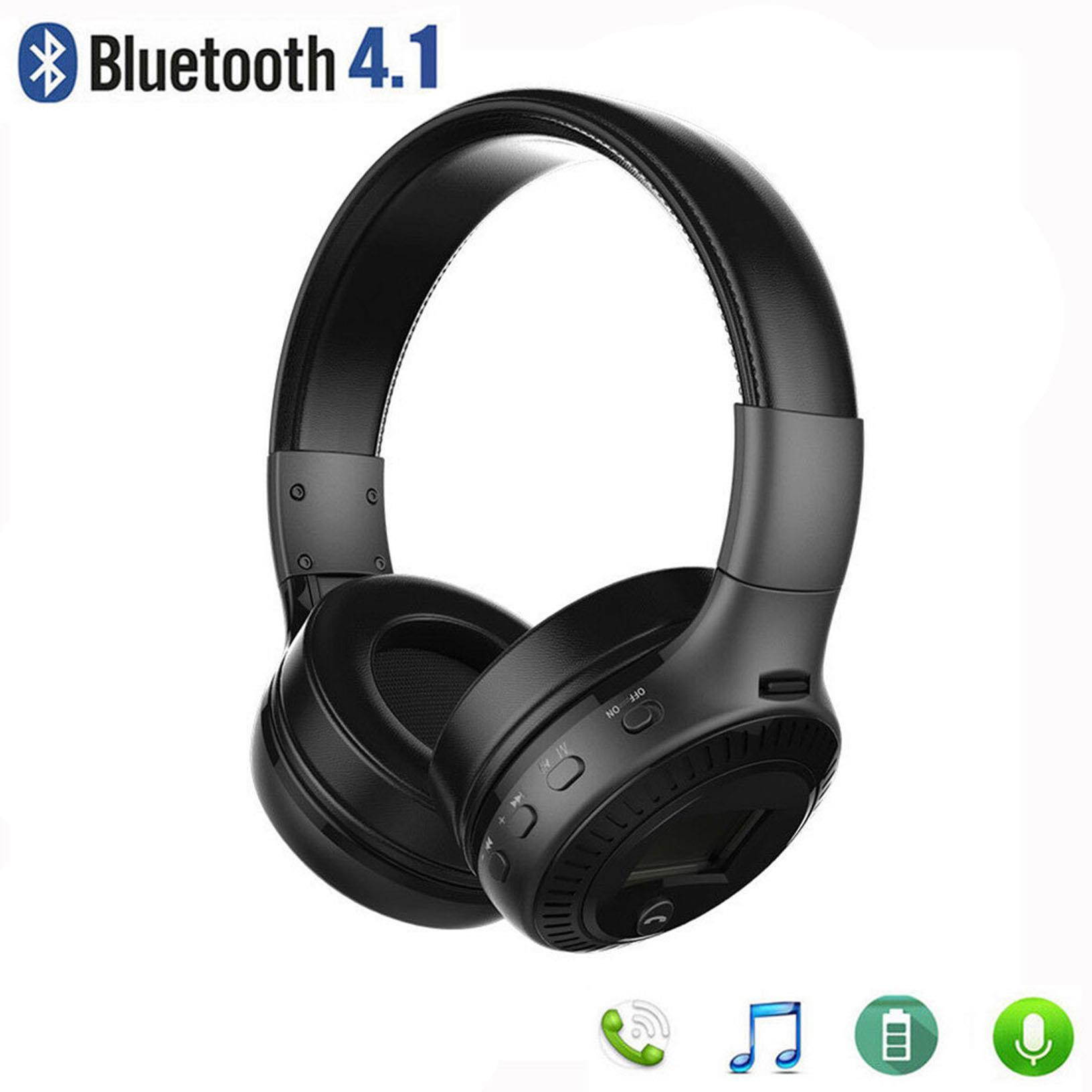 Bluetooth 4.1 Wireless Stereo Headphones Foldable Headset Super Bass Earphones
