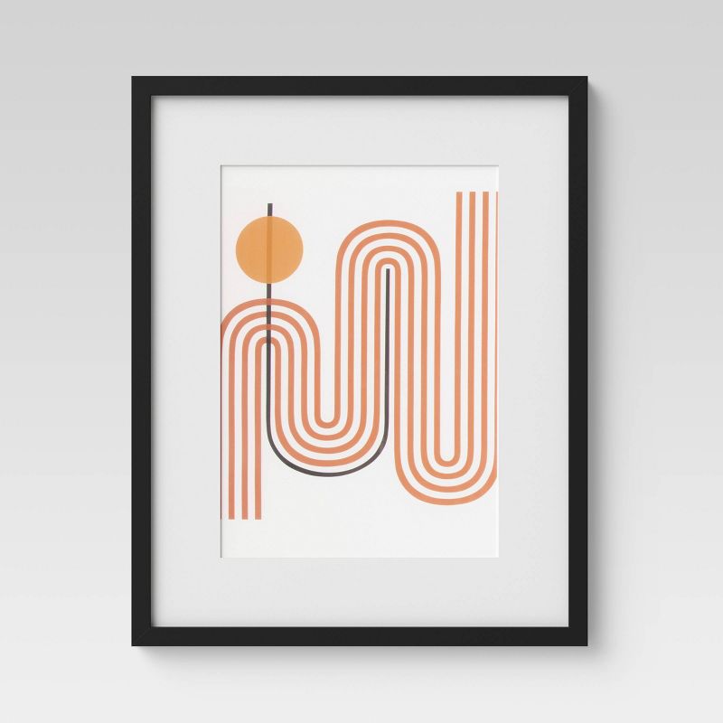 Set of 7 Gallery Frame Set Black - Room Essentials™