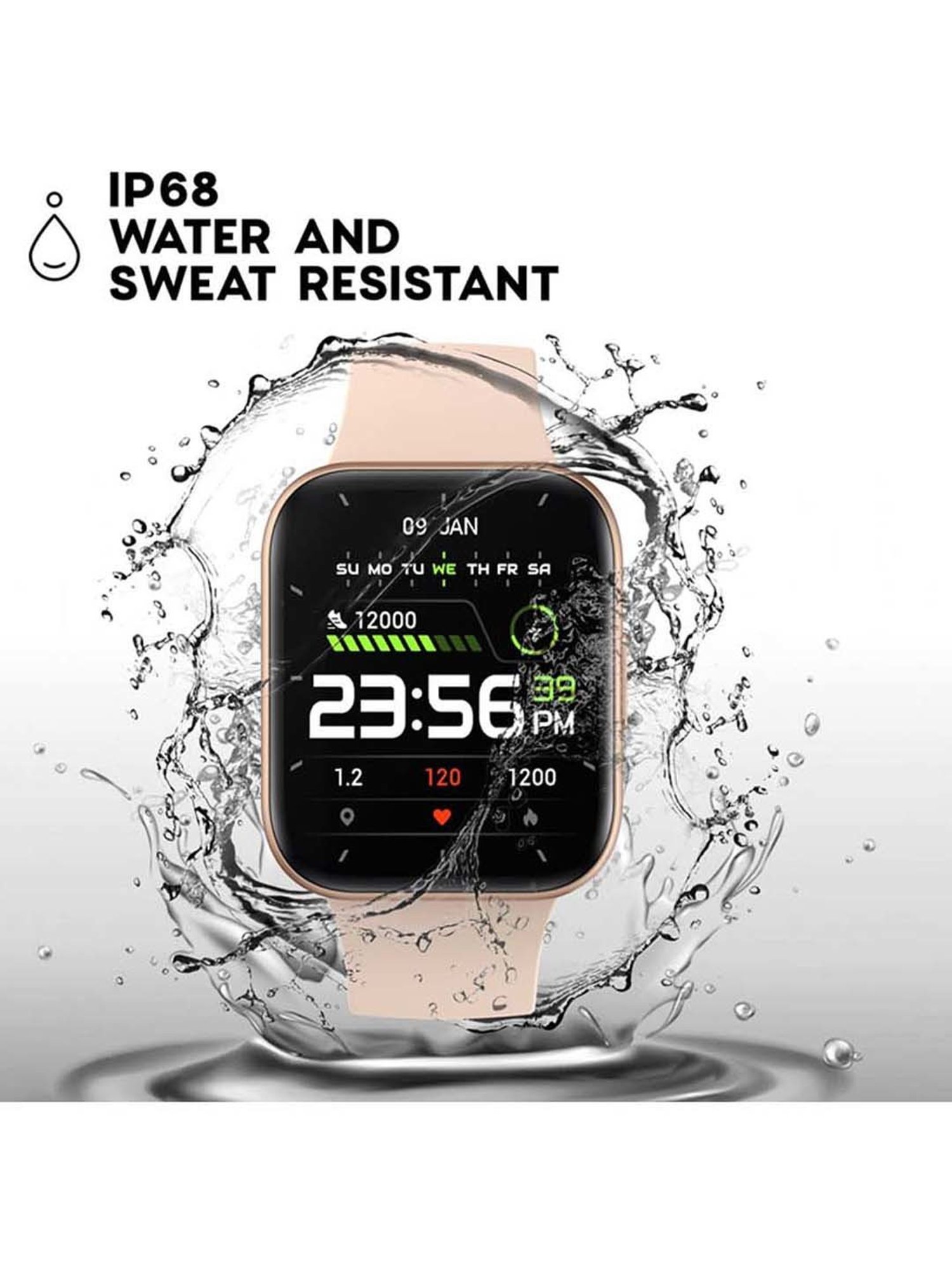 I Kall W1 Smartwatch (Black)