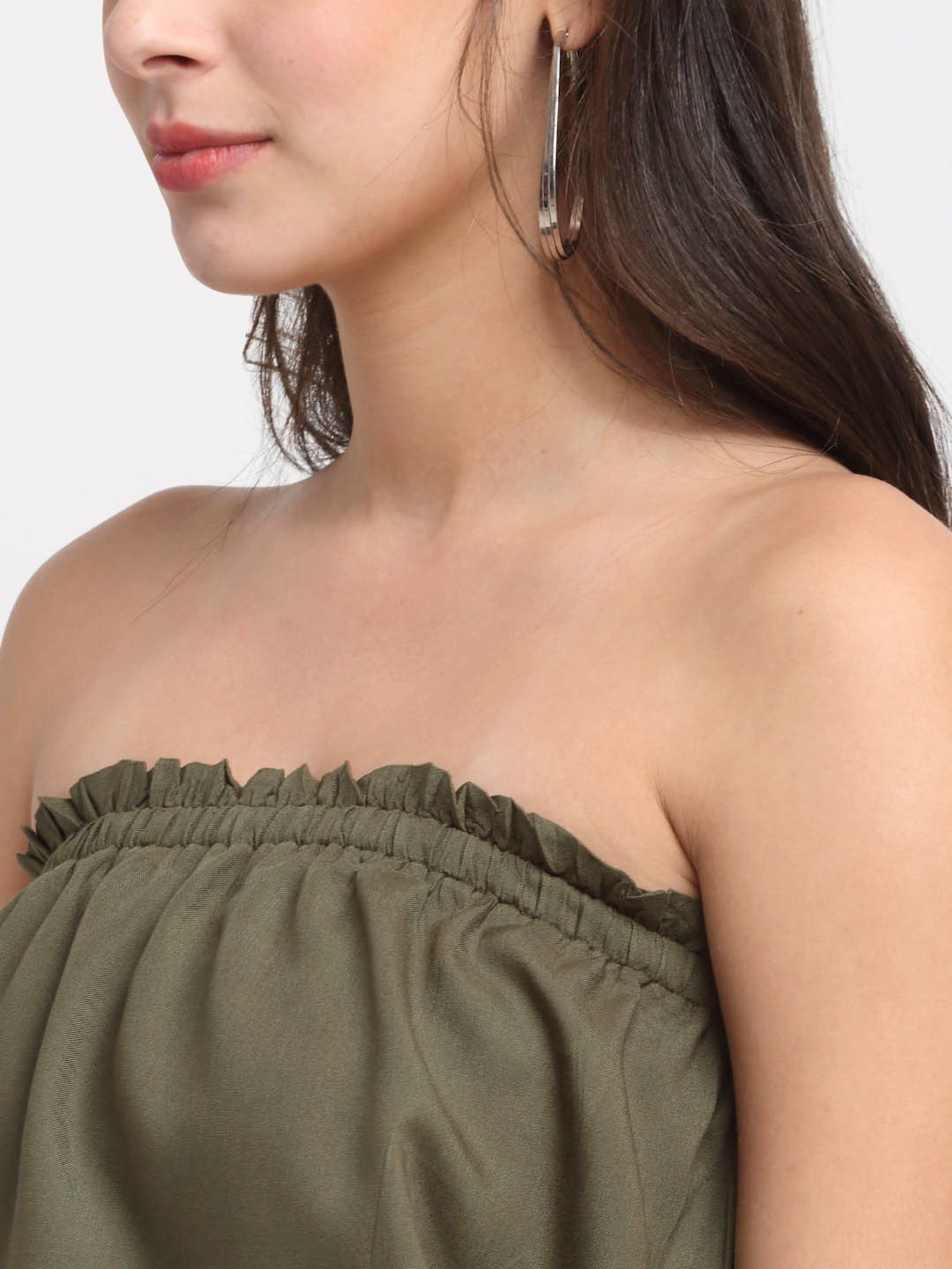 NEUDIS Olive Tube Jumpsuit