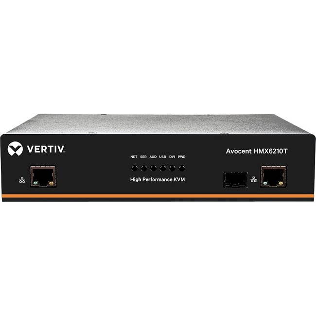 Vertiv Avocent HMX6200R-001 HMX6200R - IP KVM Receiver| USB 2 RX Dual DVI-D Audio SFP