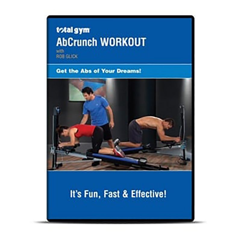 Total Gym TGACB2 Attachable Ab Crunch Accessory and Instructional Fitness DVD for Home Gym Workout Machines