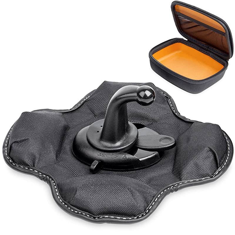 GPS Dashboard Mount Portable Friction Mount for Garmin 700600300200 Series and for New Nuvi Series Comes with Storage Case